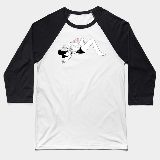 Big heart Baseball T-Shirt by Sinashgarai